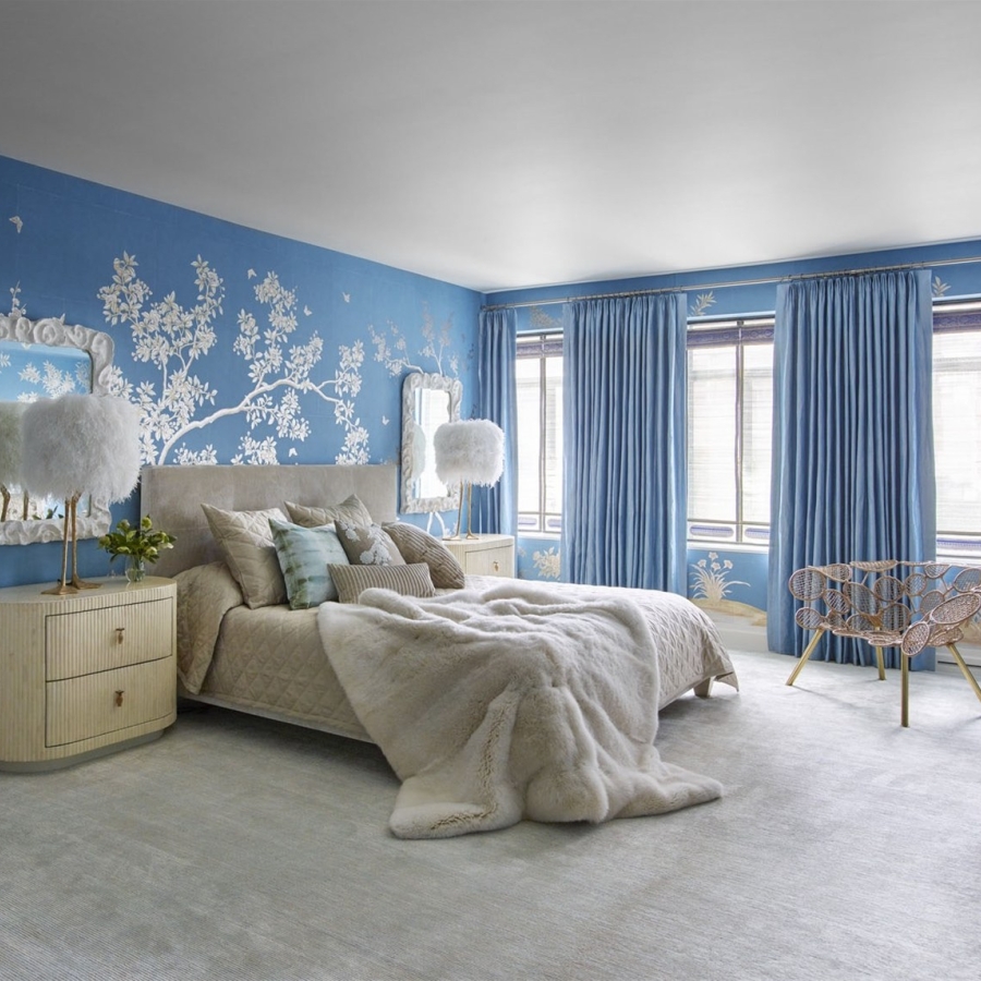 Không gian phòng ngủ thu đông