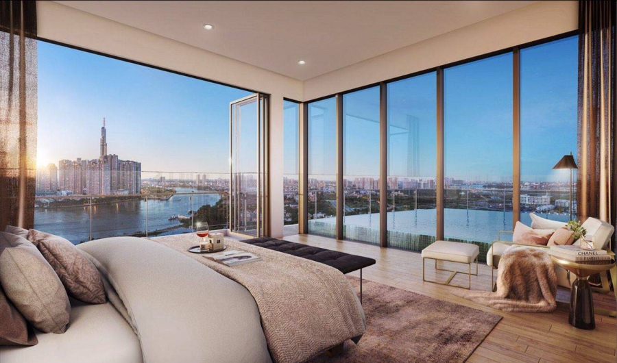 Nội thất căn hộ có view 'Triệu đô'