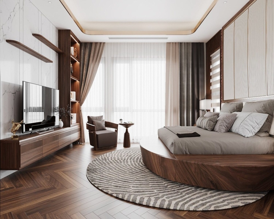 Phòng ngủ gỗ Pop 