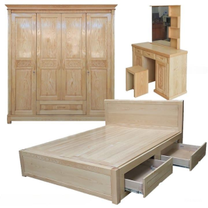 Bộ Phòng Ngủ Gỗ Sồi